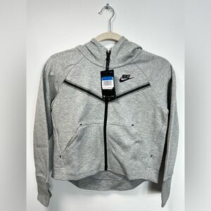 Nike Fleece Gray Full-Zip Hoodie